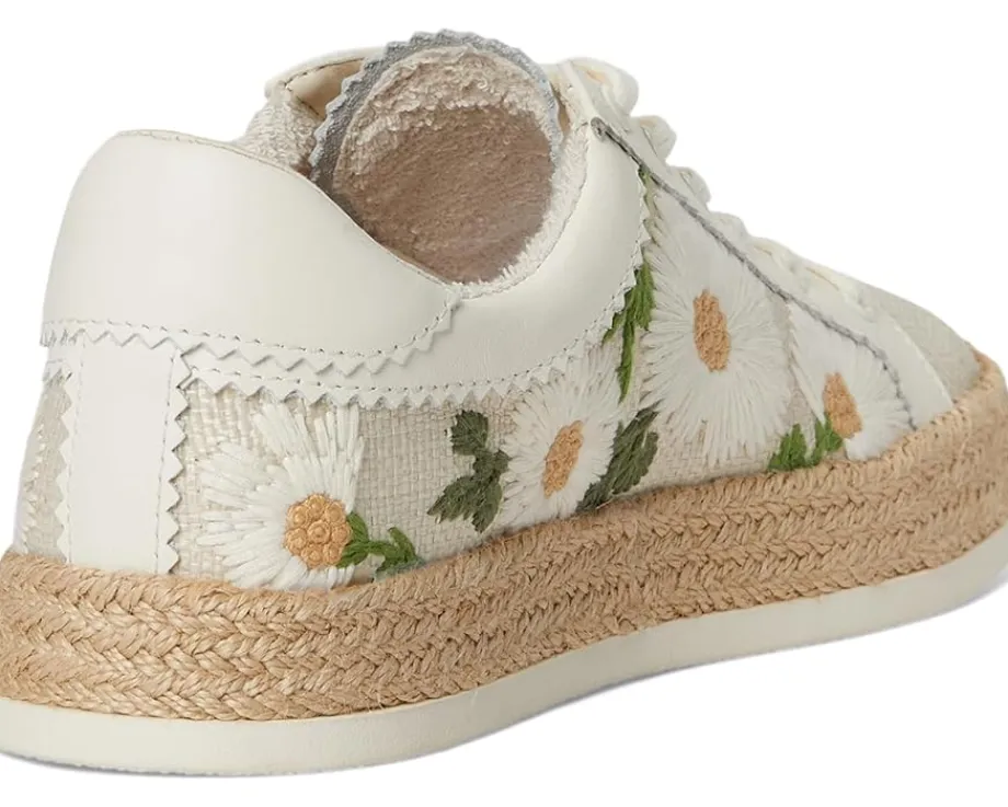 Dolce Vita Azalia White Floral Raffia Sale