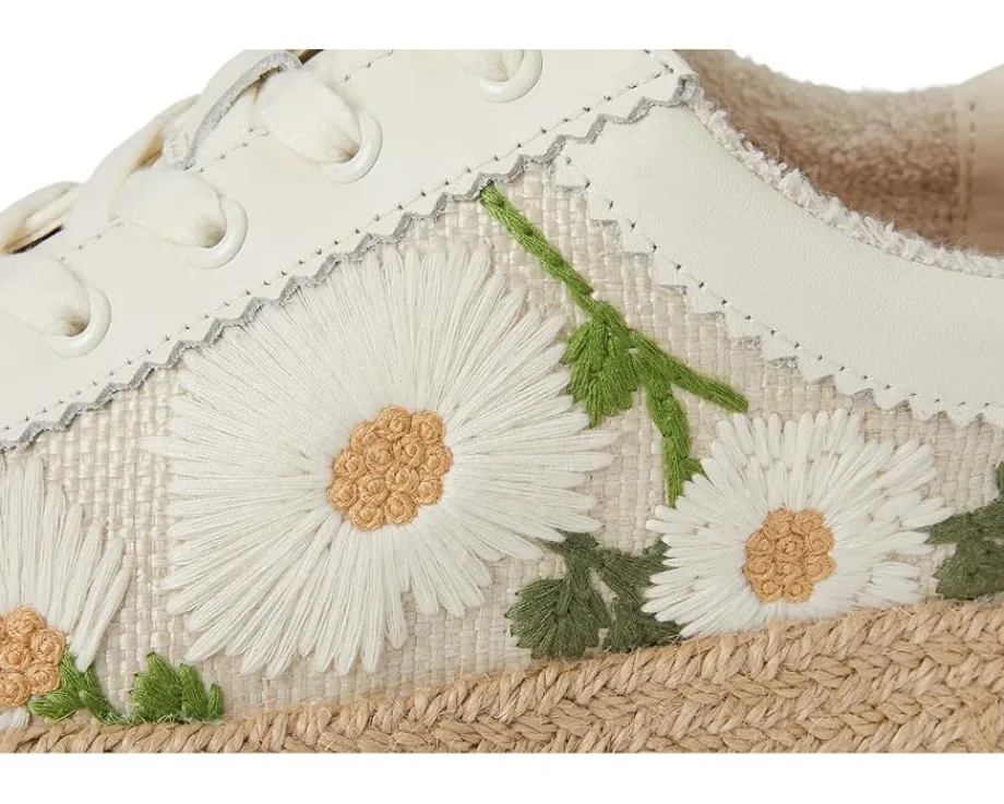 Dolce Vita Azalia White Floral Raffia Sale