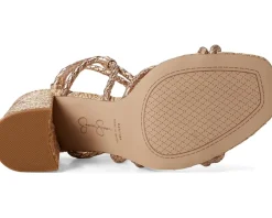 Women Jessica Simpson Azimma Braided Block Heel Sandals