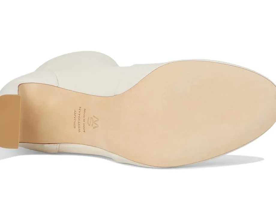 Stuart Weitzman Babette Boots 85 Cream Sale
