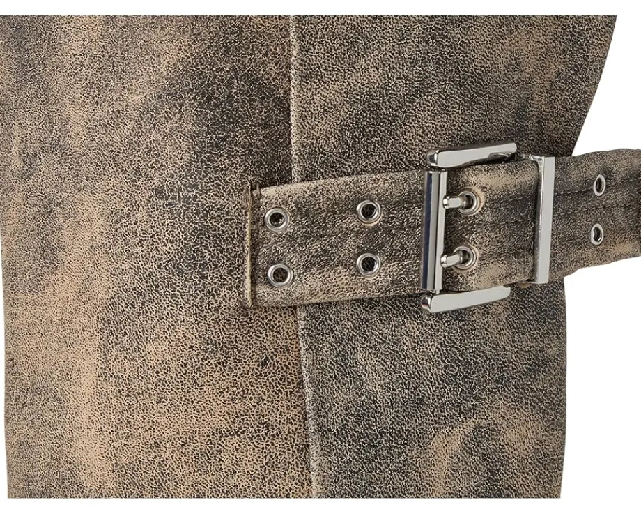 Steve Madden Baddie Brown Distressed Sale