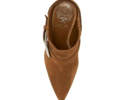 Women Vince Camuto Baily High Heel Buckle Mule