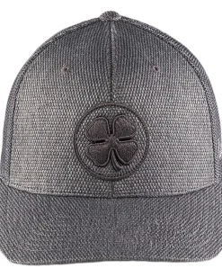 Black Clover Bamboo 3 Adjustable Hat Charcoal Clover/Charcoal