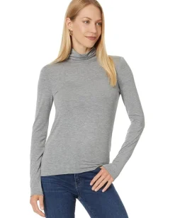 Women Splendid Bamboo Turtleneck Long Sleeve