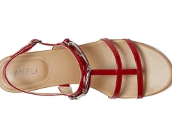 Vaneli Banjel Red Patent Sale