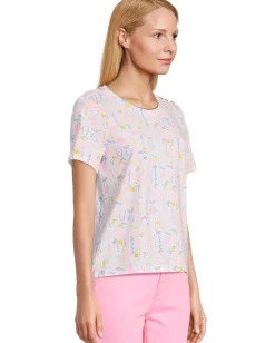 Lilly Pulitzer Barreto Knit Top Multi Summer Serenade Outlet