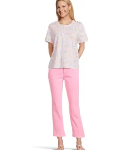 Lilly Pulitzer Barreto Knit Top Multi Summer Serenade Outlet