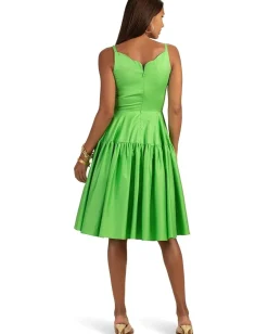 Trina Turk Bask Dress Vert Sale