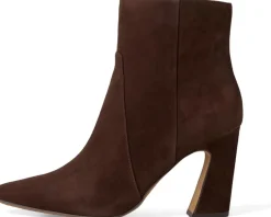 Vince Camuto Bayla High Heel Ankle Bootie Brownie Sale