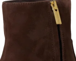 Vince Camuto Bayla High Heel Ankle Bootie Brownie Sale