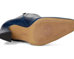Vince Camuto Bayla High Heel Ankle Bootie Deep Navy Clearance