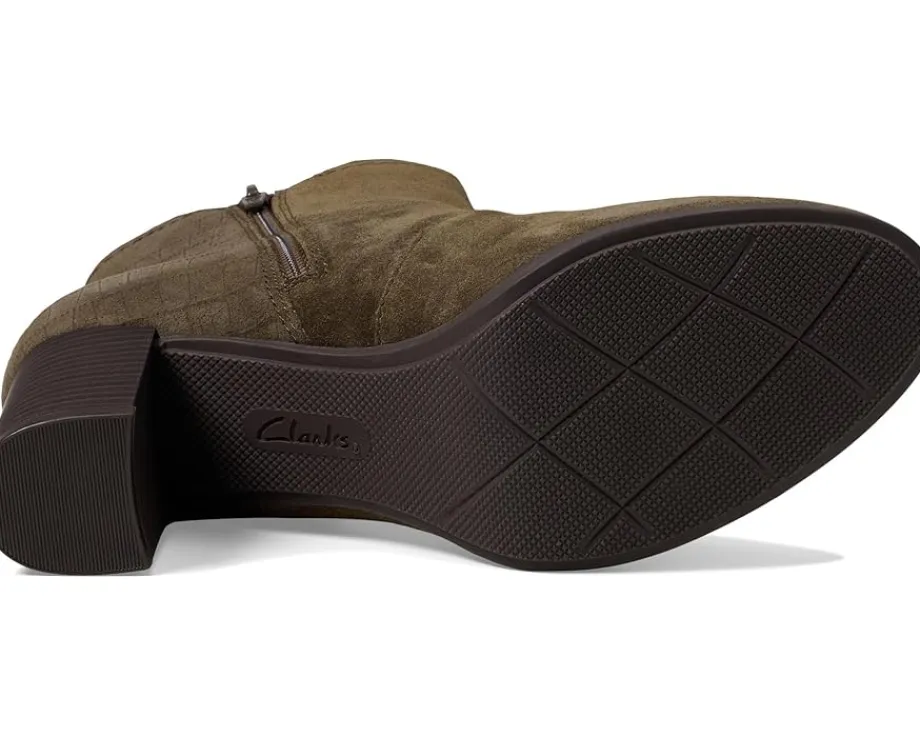 Clarks Bayla Rose Slate Suede