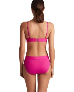 Women Lauren Ralph Lauren Beach Club Solids Triangle V-Neck Bikini Top