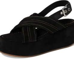 Women Free People Beach Party Platform