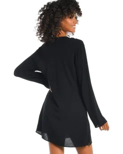 La Blanca Beachcomber Basics V-Neck Tunic Black Sale