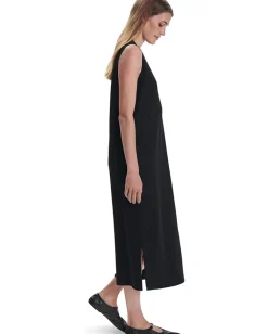Varley Beatrice Midi Dress Black New