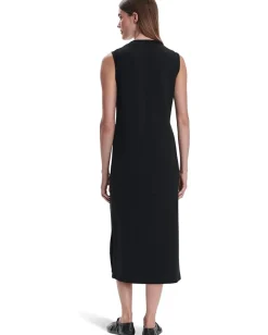 Varley Beatrice Midi Dress Black New