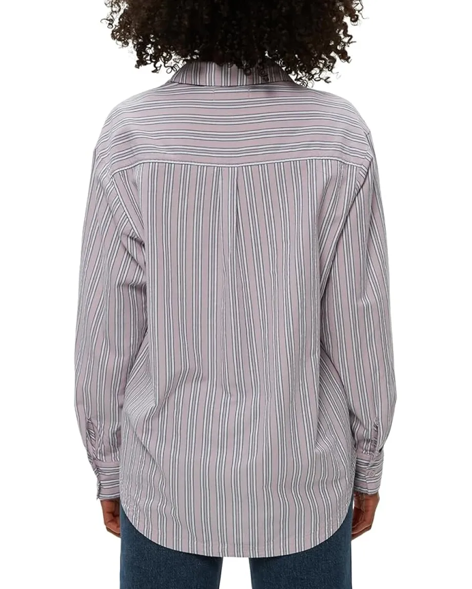 Women Michael Stars Beau Oversized Button Down