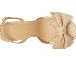 Women Kate Spade New York Beau Raffia Heeled Sandals