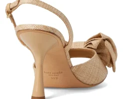 Women Kate Spade New York Beau Raffia Heeled Sandals