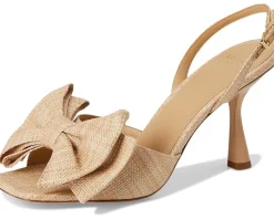Women Kate Spade New York Beau Raffia Heeled Sandals
