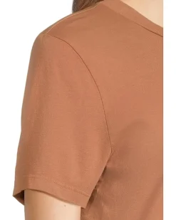 Women Michael Stars Becca Short Sleeve Crew Neck Tee