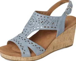 Rockport Belis Blue Suede Best