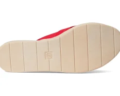 LifeStride Bell Slingbacks Fire Red Knit Fabric Outlet