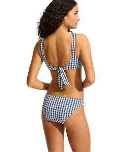 Seafolly Bella Multi Fit Longline Top Ultramarin New