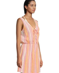 BECCA Bella Plunge Dress Cover-Up Multi Online