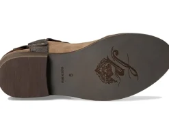 Free People Belle Harness Boots Fawn Suede Clearance