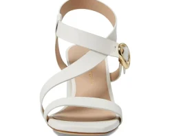 Stuart Weitzman Benni 75 Sandal Cream Outlet