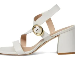 Stuart Weitzman Benni 75 Sandal Cream Outlet