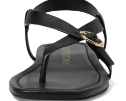 Stuart Weitzman Benni Sandal Black