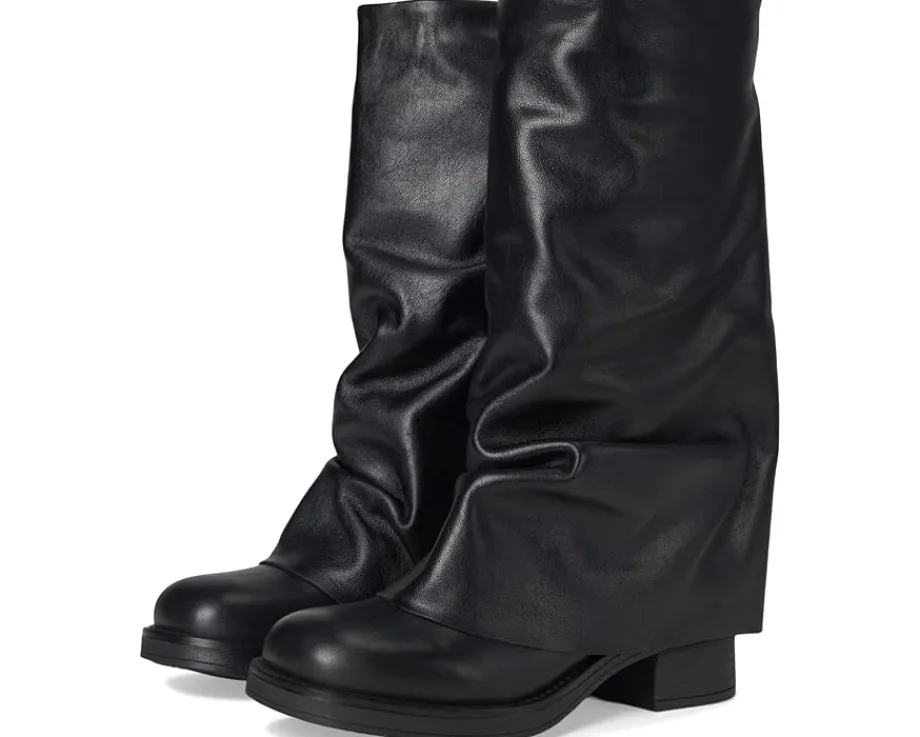 Steve Madden Benton Black Leather Best