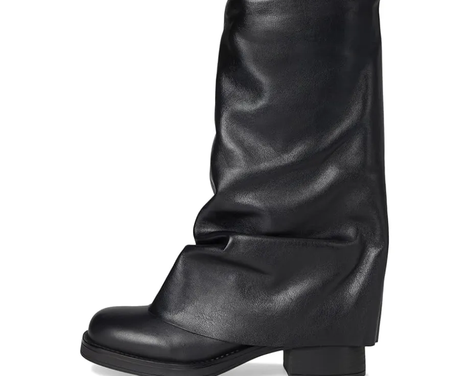 Steve Madden Benton Black Leather Best