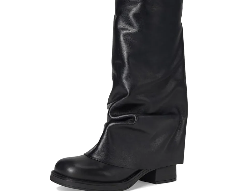 Steve Madden Benton Black Leather Best