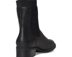 Gentle Souls by Kenneth Cole Bernadette Black Leather Clearance