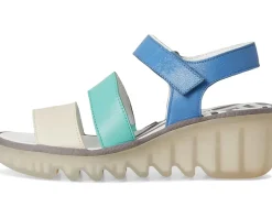 FLY LONDON BEXY575FLY Offwhite/Mint/Blue