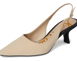 Sam Edelman Bianka Sling Slingback Shoes Honey Sand New
