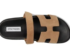 Steve Madden Bigmayven Taupe Suede New