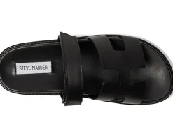 Steve Madden Bigmayven Black Leather Best