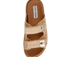 Steve Madden Bigschmona Natural Raffia Sale