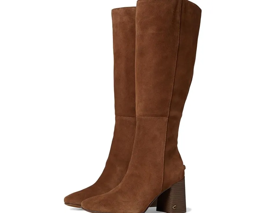 Circus NY by Sam Edelman Billie Maple Ginger Suede Wide Calf Hot