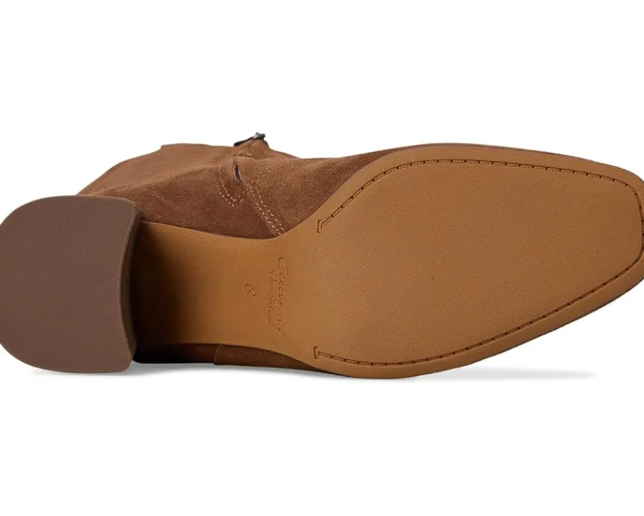 Circus NY by Sam Edelman Billie Maple Ginger Suede Wide Calf Hot