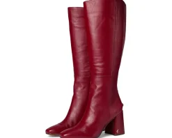 Circus NY by Sam Edelman Billie Dark Cherry Leather Wide Calf Discount