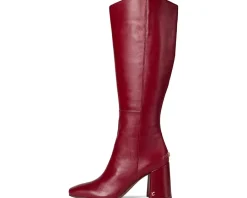 Circus NY by Sam Edelman Billie Dark Cherry Leather Wide Calf Discount