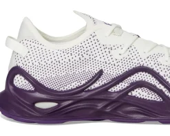 ECCO Sport Biom Infinite Textile Knit Fashion Sneaker Bright White/Imperial Purple New