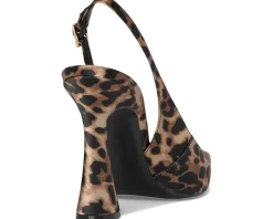 Steve Madden Blare Leopard Satin Clearance