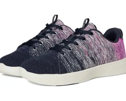 Keds Bliss Walk Lace-Up Navy/Fuchsia Engineered Knit Clearance